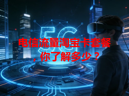 电信流量淘宝卡套餐，你了解多少？