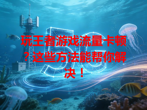 玩王者游戏流量卡顿？这些方法能帮你解决！