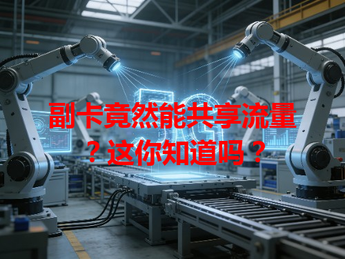 副卡竟然能共享流量？这你知道吗？