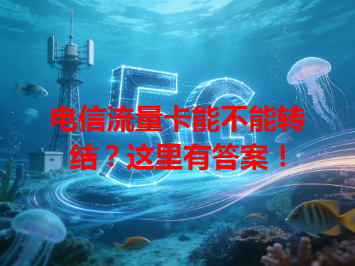 电信流量卡能不能转结？这里有答案！