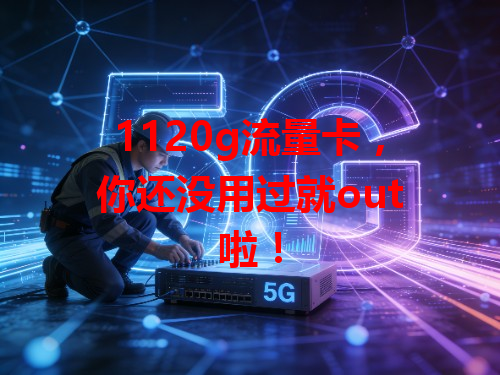 1120g流量卡，你还没用过就out啦！