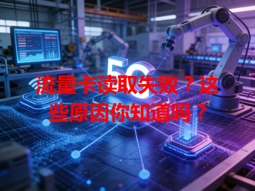 流量卡读取失败？这些原因你知道吗？