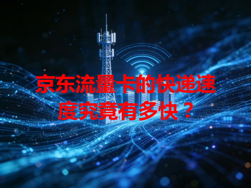 京东流量卡的快递速度究竟有多快？