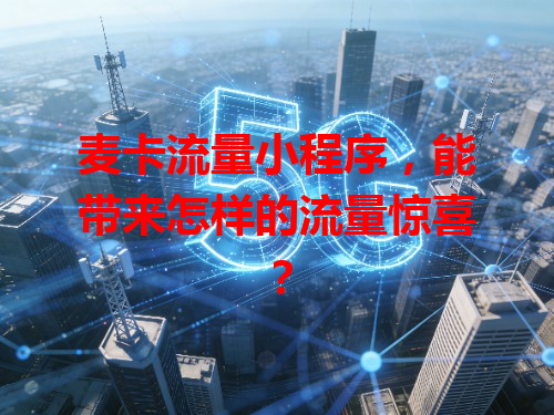 麦卡流量小程序，能带来怎样的流量惊喜？