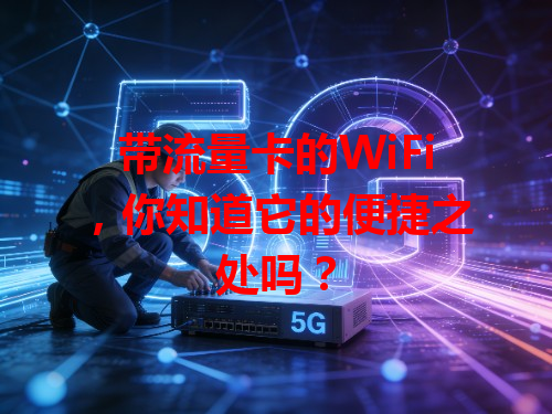 带流量卡的WiFi，你知道它的便捷之处吗？