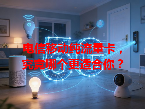 电信移动纯流量卡，究竟哪个更适合你？