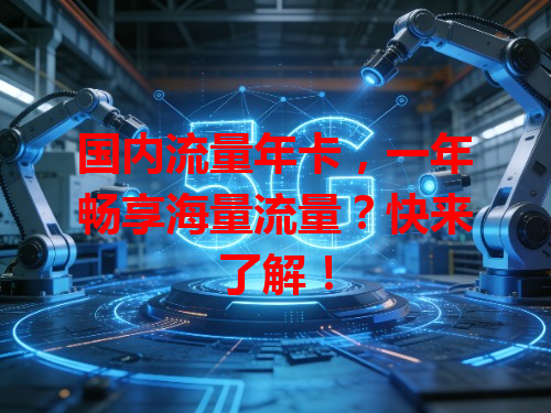 国内流量年卡，一年畅享海量流量？快来了解！
