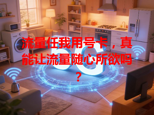 流量任我用号卡，真能让流量随心所欲吗？
