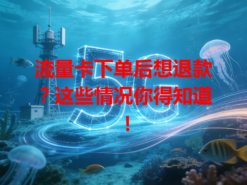 流量卡下单后想退款？这些情况你得知道！