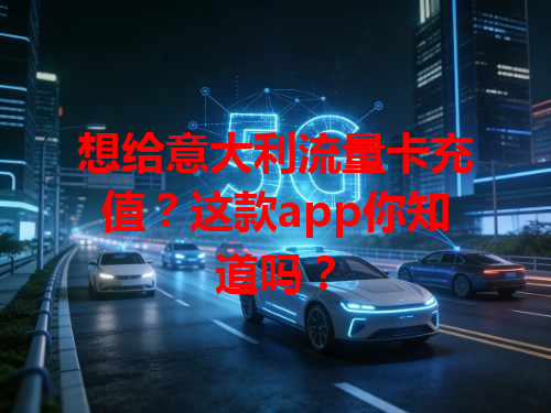 想给意大利流量卡充值？这款app你知道吗？