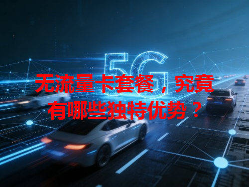 无流量卡套餐，究竟有哪些独特优势？