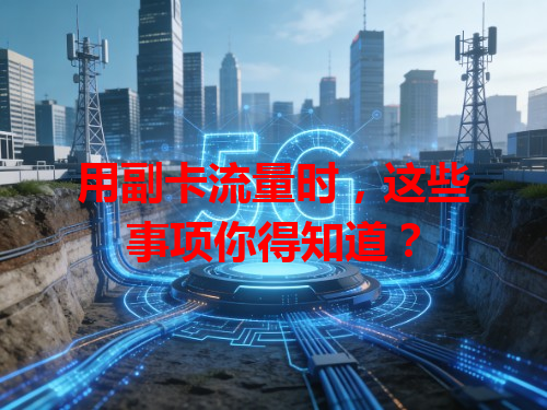 用副卡流量时，这些事项你得知道？