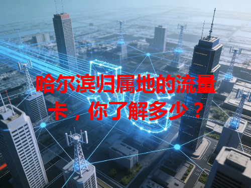 哈尔滨归属地的流量卡，你了解多少？