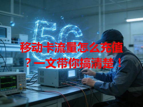 移动卡流量怎么充值？一文带你搞清楚！