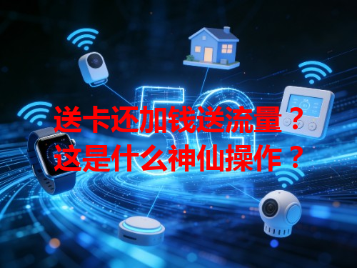送卡还加钱送流量？这是什么神仙操作？