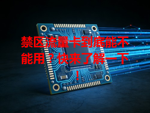 禁区流量卡到底能不能用？快来了解一下！