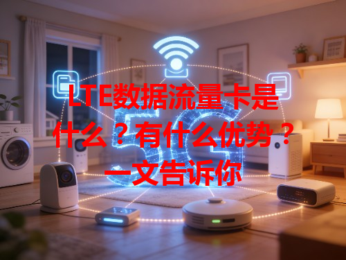 LTE数据流量卡是什么？有什么优势？一文告诉你
