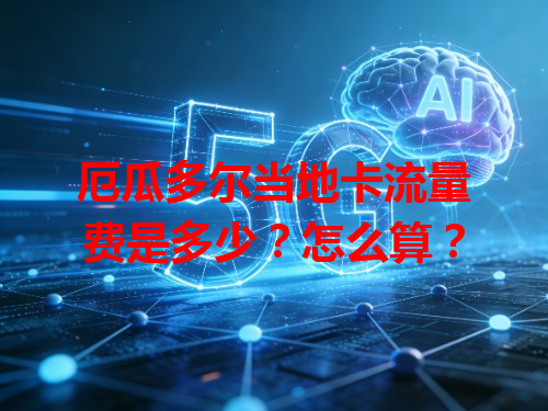 厄瓜多尔当地卡流量费是多少？怎么算？