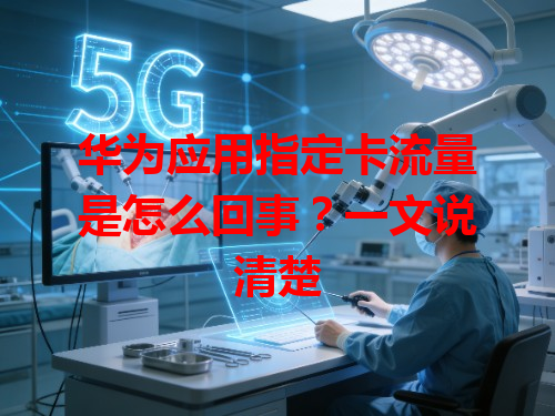 华为应用指定卡流量是怎么回事？一文说清楚