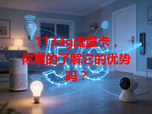 1134g流量卡，你真的了解它的优势吗？