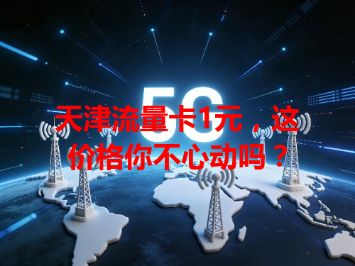 天津流量卡1元，这价格你不心动吗？