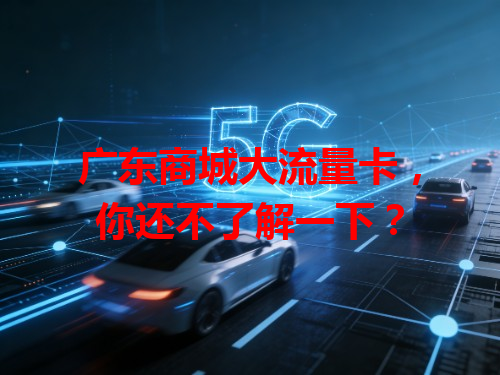 广东商城大流量卡，你还不了解一下？