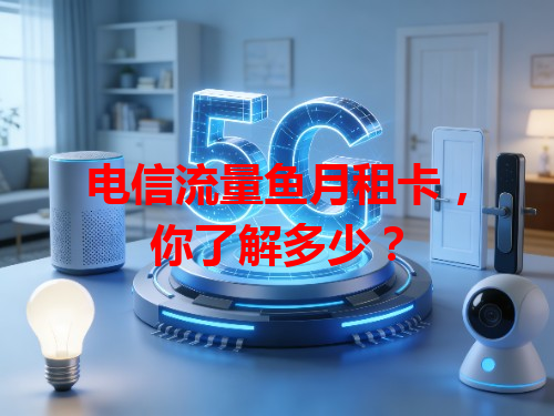 电信流量鱼月租卡，你了解多少？