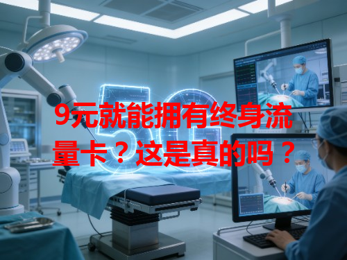 9元就能拥有终身流量卡？这是真的吗？