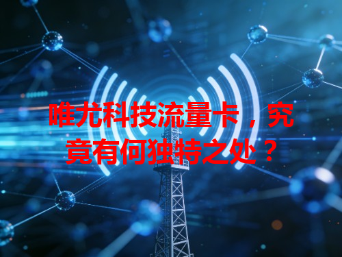 唯尤科技流量卡，究竟有何独特之处？