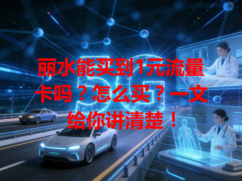 丽水能买到1元流量卡吗？怎么买？一文给你讲清楚！
