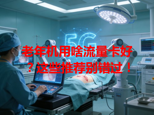 老年机用啥流量卡好？这些推荐别错过！