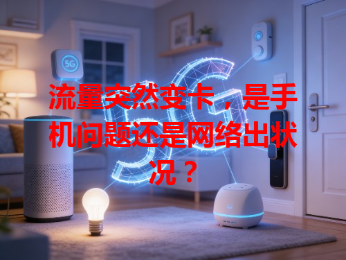 流量突然变卡，是手机问题还是网络出状况？