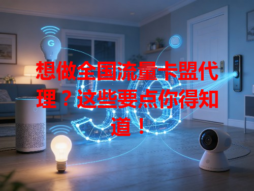 想做全国流量卡盟代理？这些要点你得知道！