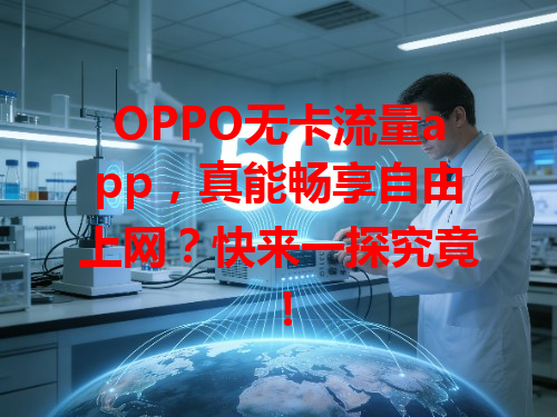 OPPO无卡流量app，真能畅享自由上网？快来一探究竟！
