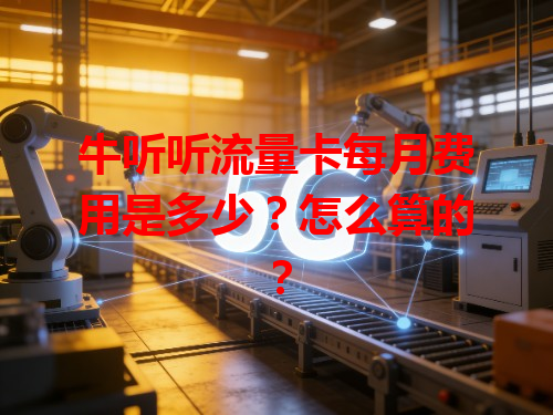 牛听听流量卡每月费用是多少？怎么算的？