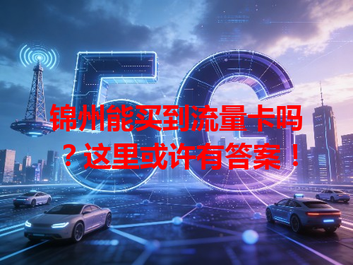 锦州能买到流量卡吗？这里或许有答案！