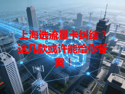 上海选流量卡纠结？这几款或许能给你答案！