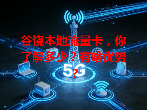 谷饶本地流量卡，你了解多少？有啥优势？