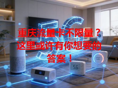 重庆流量卡不限量？这里或许有你想要的答案！