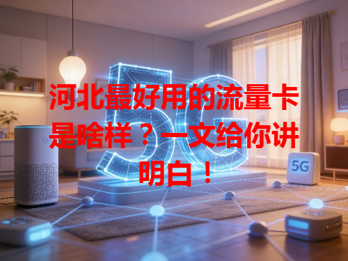 河北最好用的流量卡是啥样？一文给你讲明白！