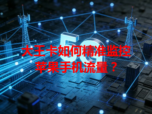 大王卡如何精准监控苹果手机流量？