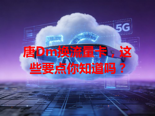 唐Dm换流量卡，这些要点你知道吗？