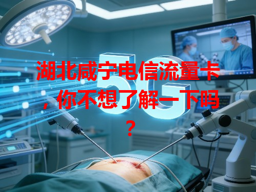 湖北咸宁电信流量卡，你不想了解一下吗？