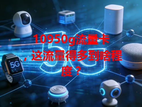 10950g流量卡，这流量得多到啥程度？