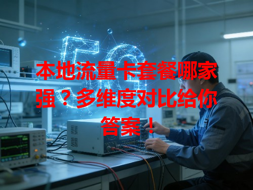 本地流量卡套餐哪家强？多维度对比给你答案！