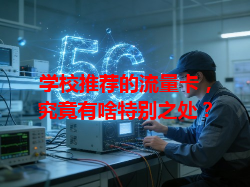 学校推荐的流量卡，究竟有啥特别之处？