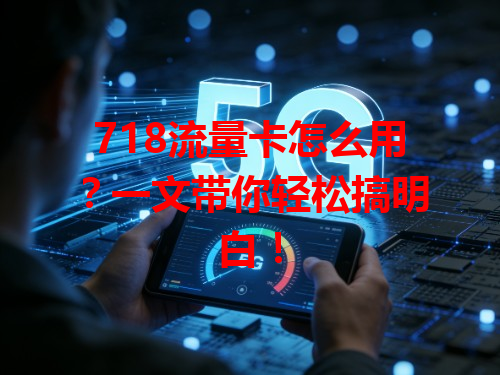 718流量卡怎么用？一文带你轻松搞明白！