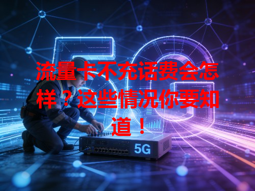 流量卡不充话费会怎样？这些情况你要知道！