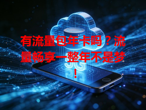 有流量包年卡吗？流量畅享一整年不是梦！