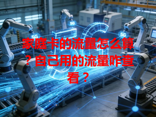 家庭卡的流量怎么算？自己用的流量咋查看？
